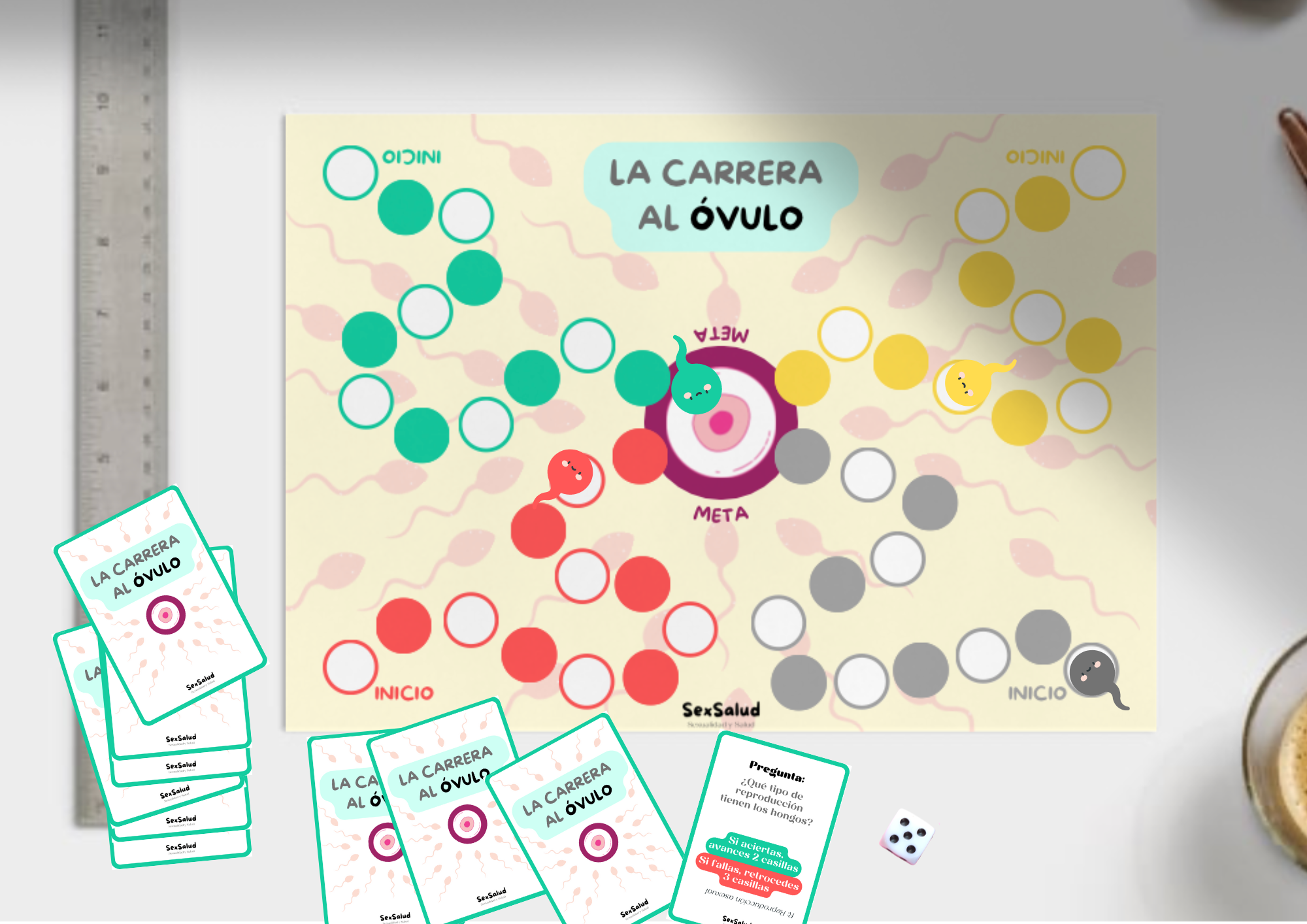 Juego La Carrera al óvulo
